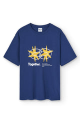 Star navy T-shirt