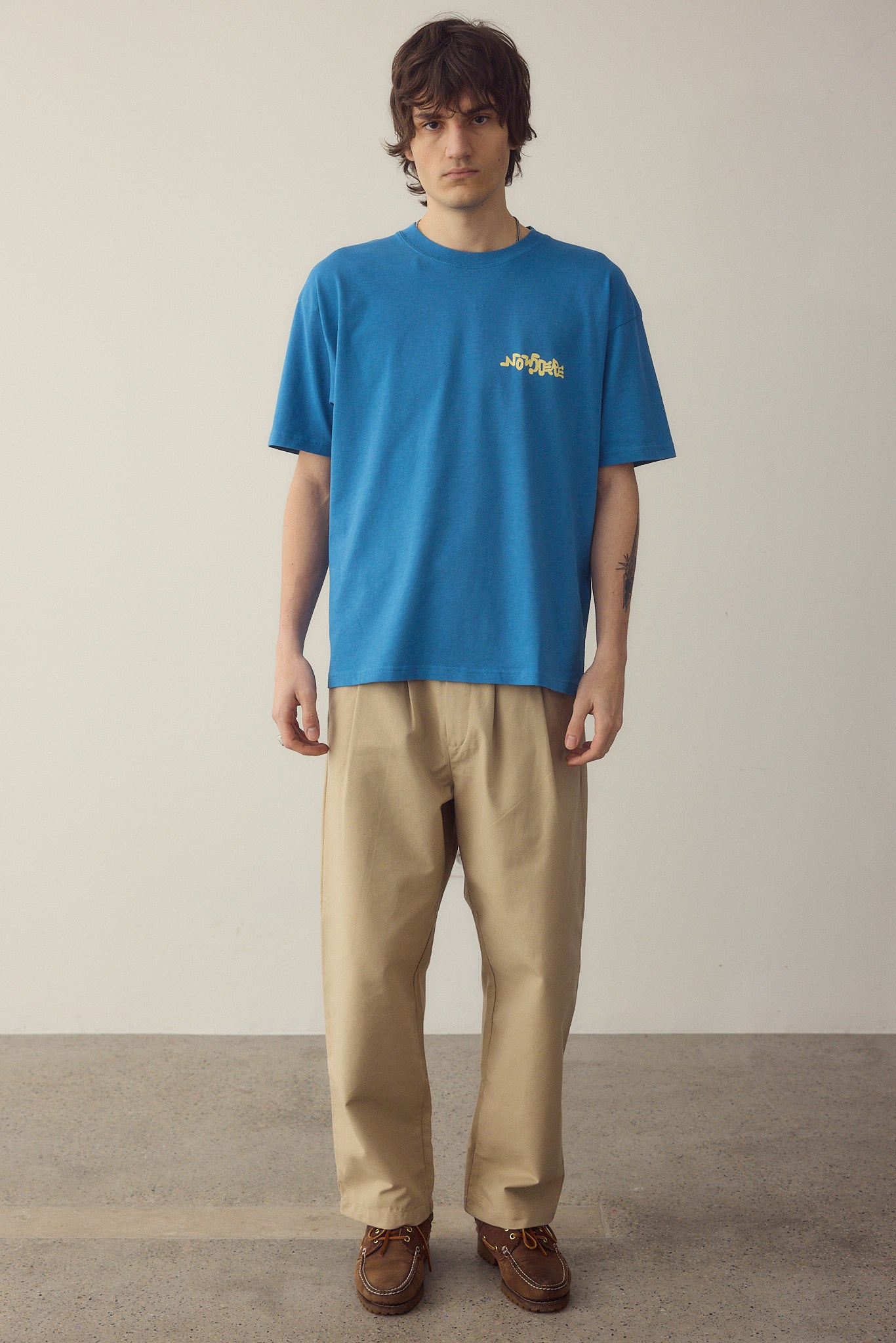 Camiseta Nowhere records blue