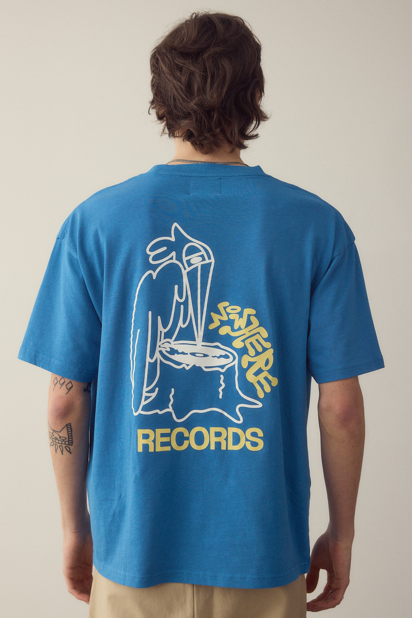 Camiseta Nowhere records blue