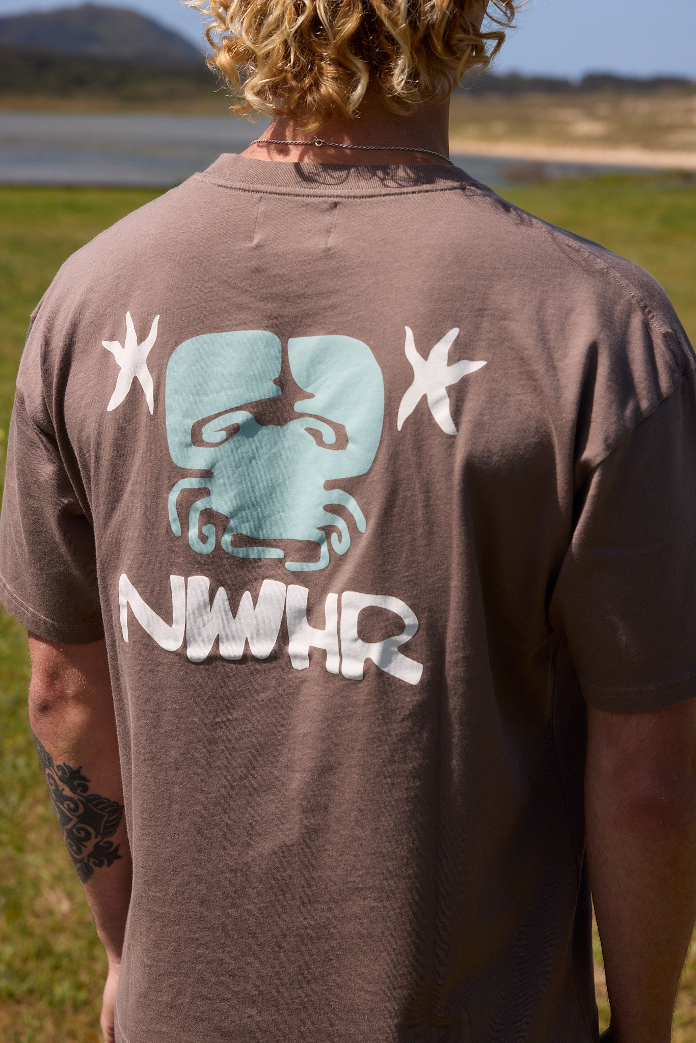 Camiseta entre as pedras brown