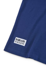 T-shirt label navy