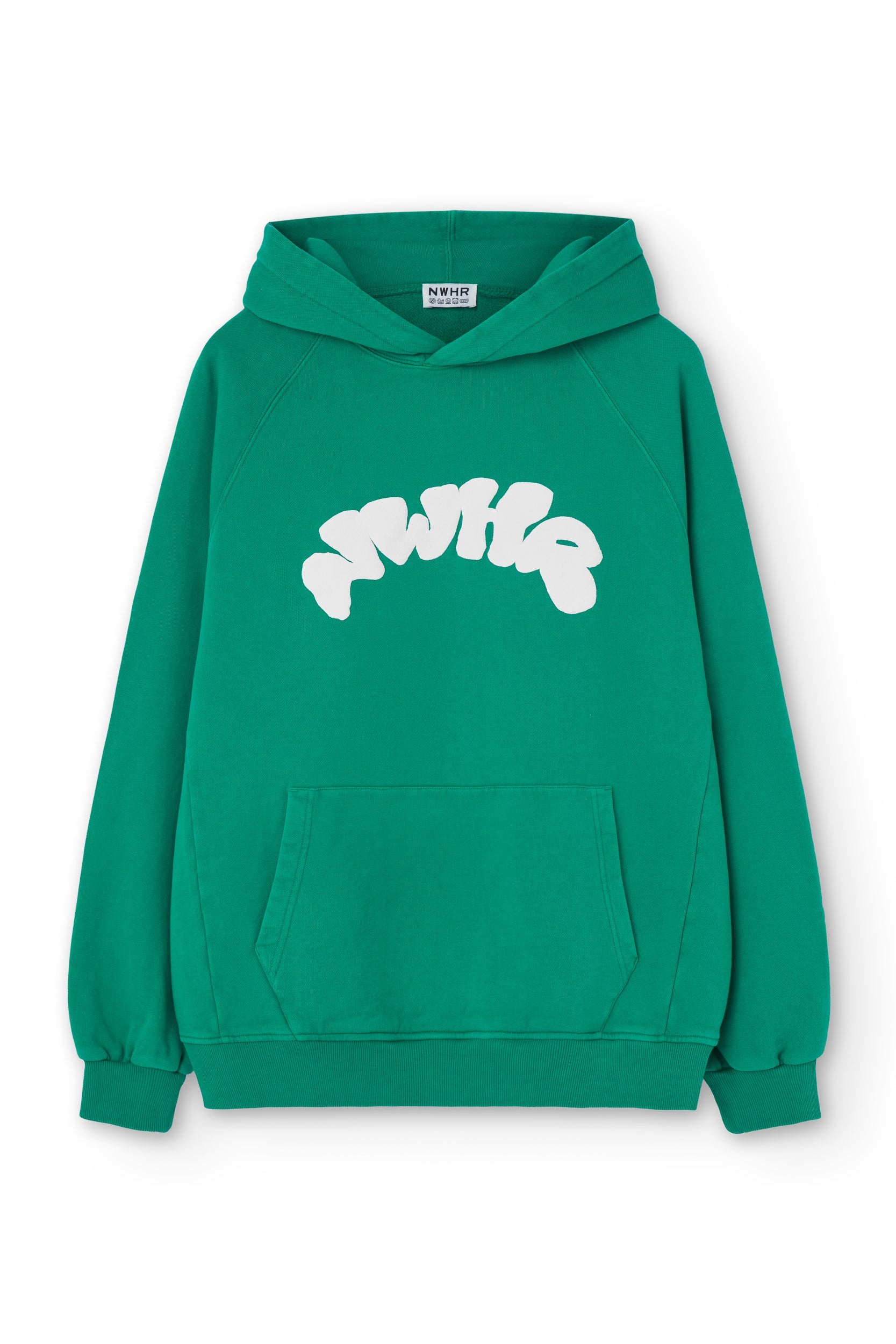Hoodie Bubble Green