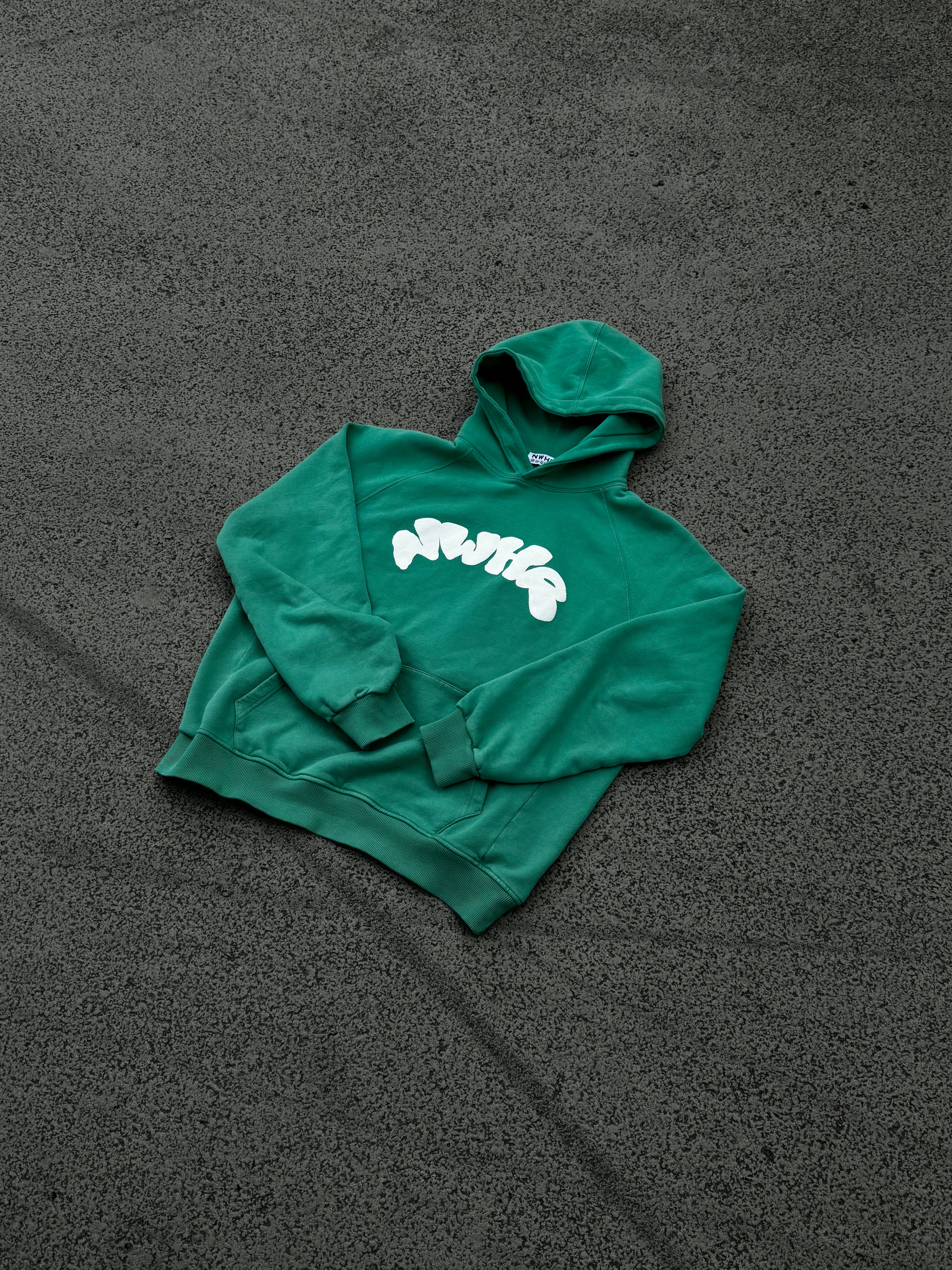 Hoodie Bubble Green