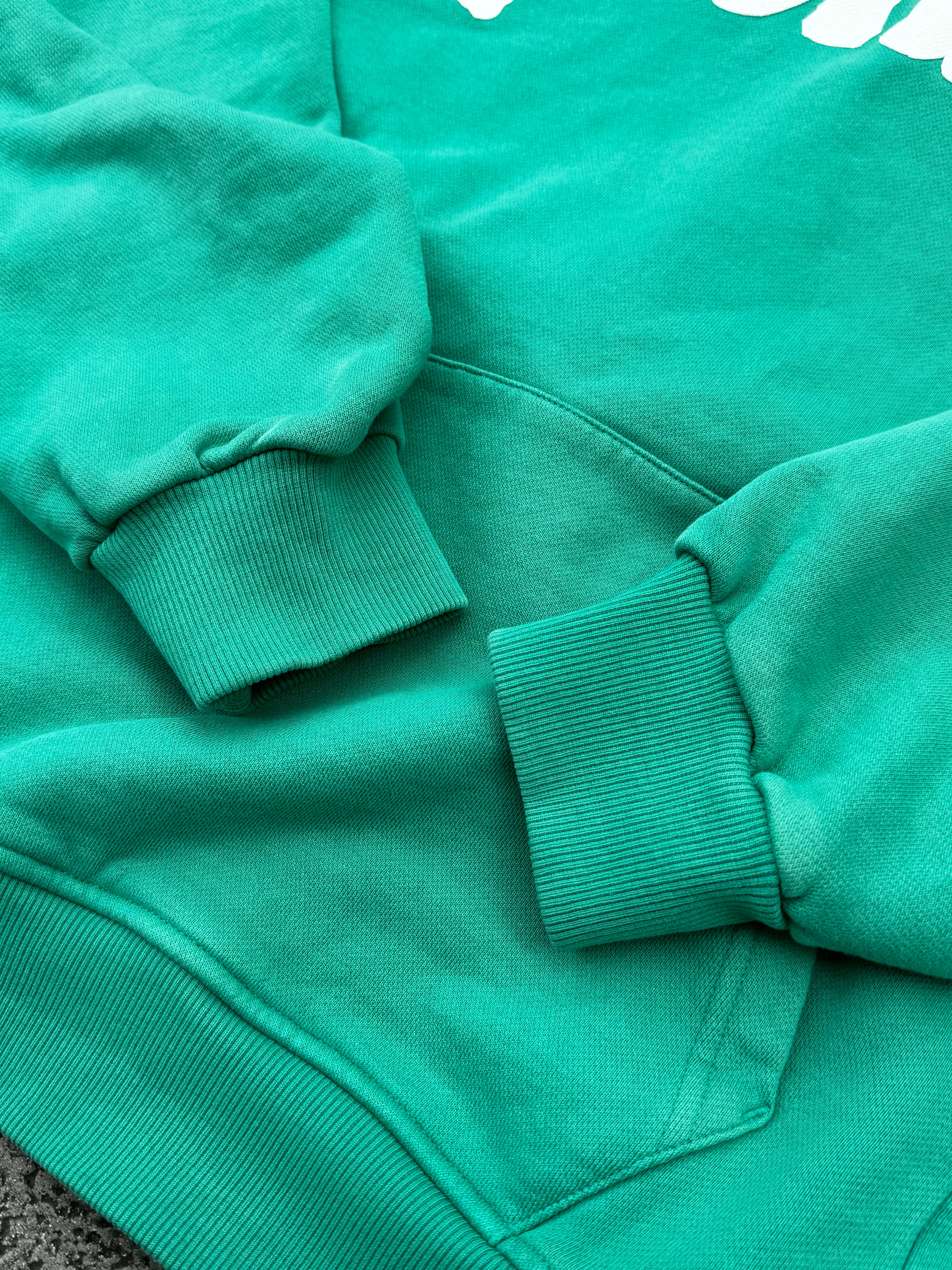 Hoodie Bubble Green