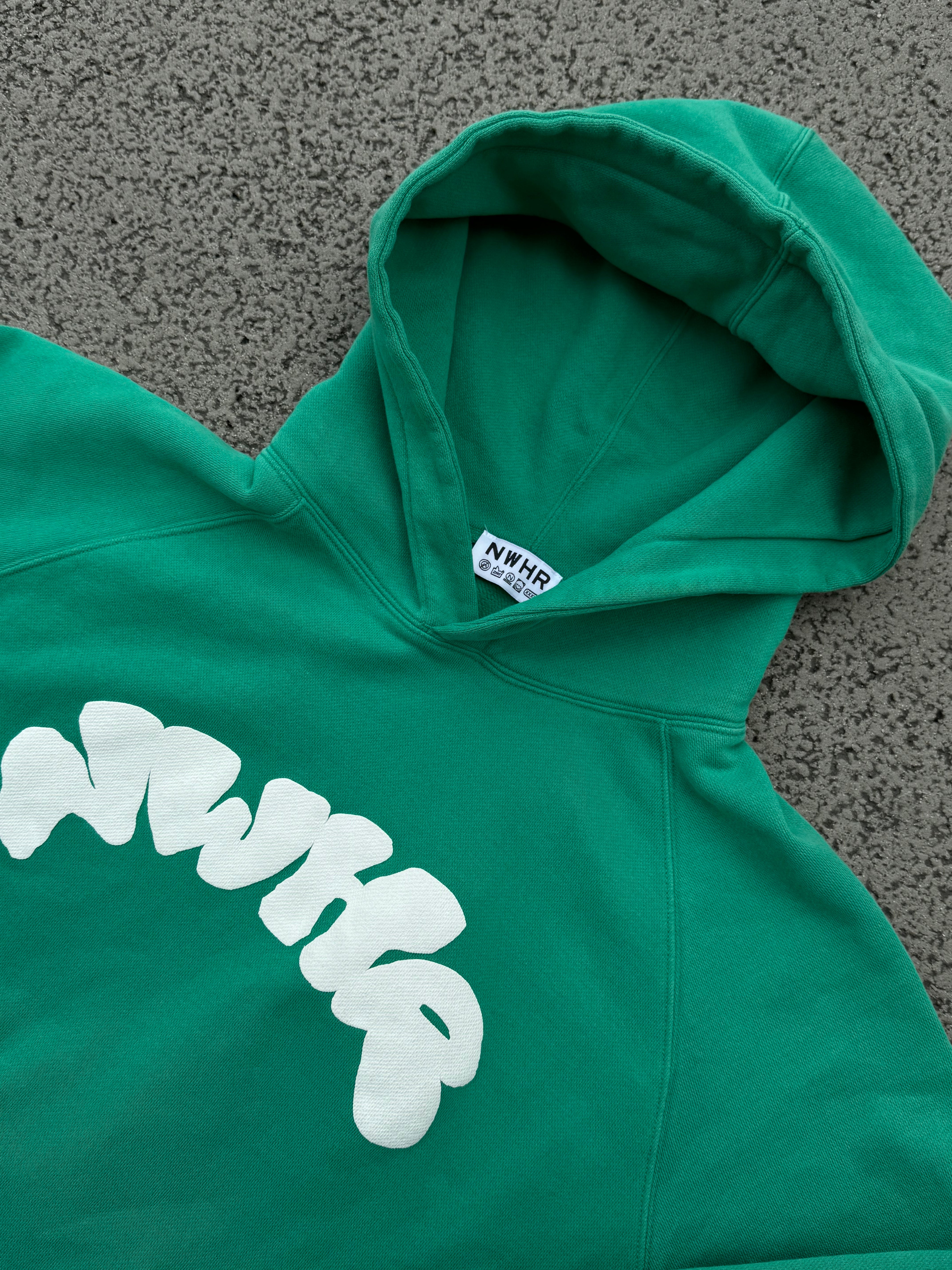 Hoodie Bubble Green