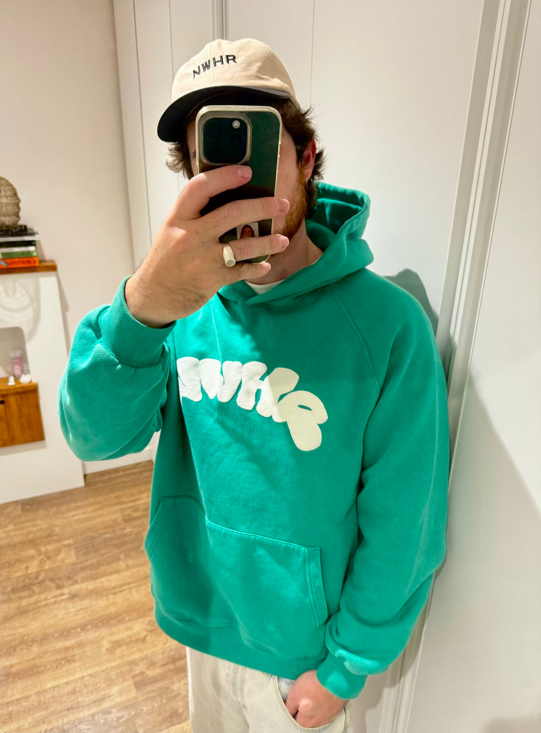 Hoodie Bubble Green