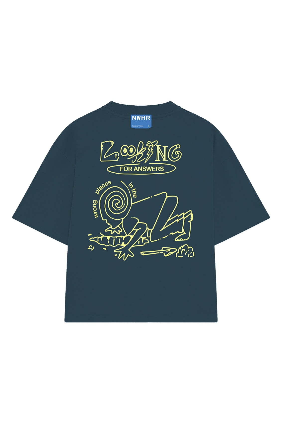 Camiseta looking for answers