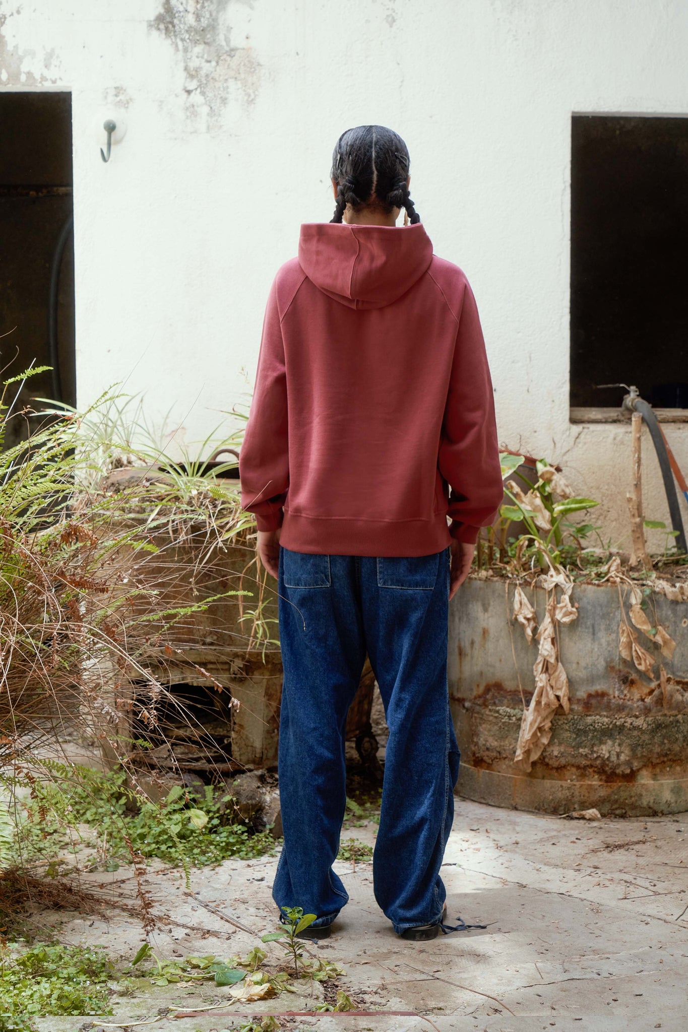 Hoodie Essential Rubí