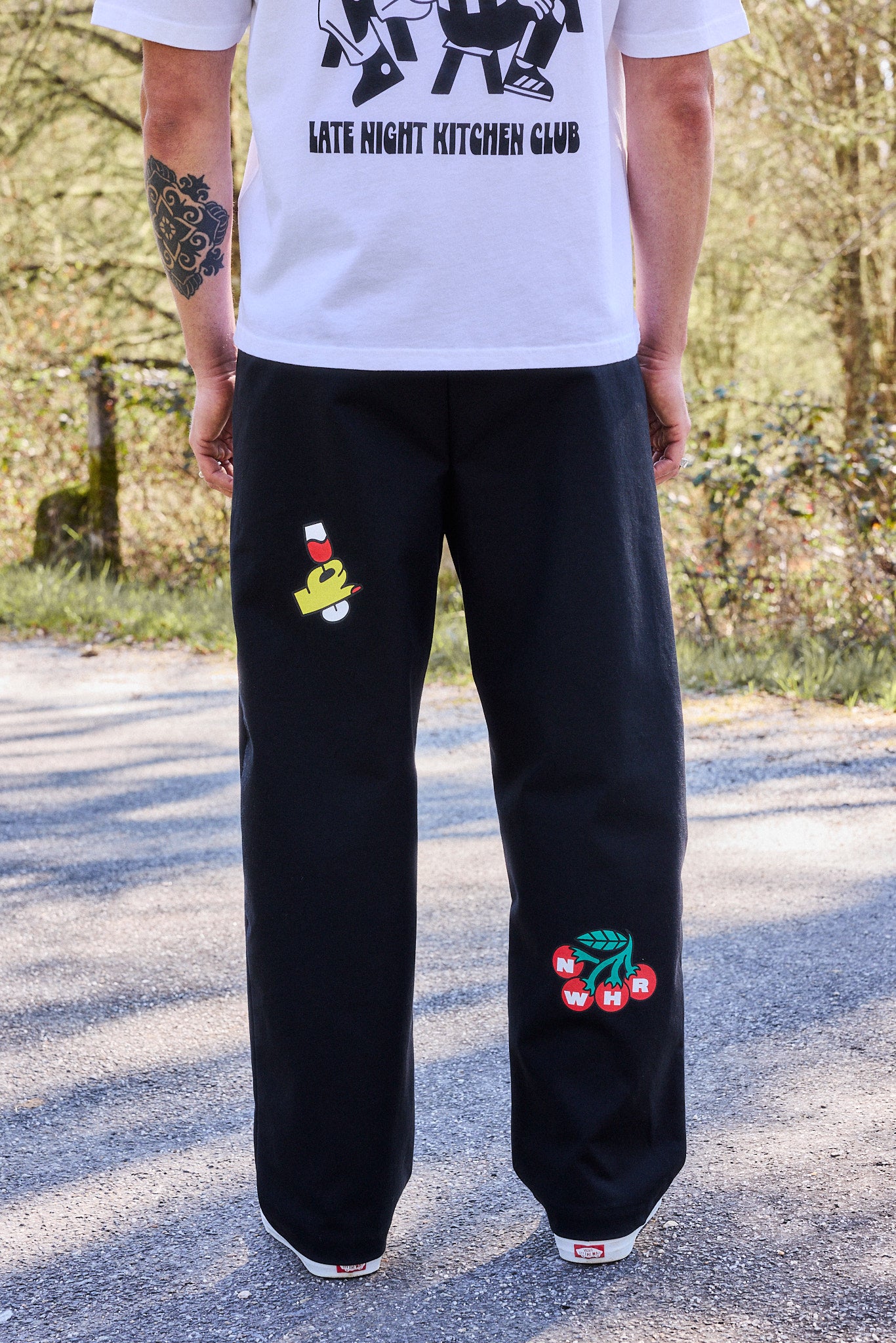 Pantalón sobremesa negro