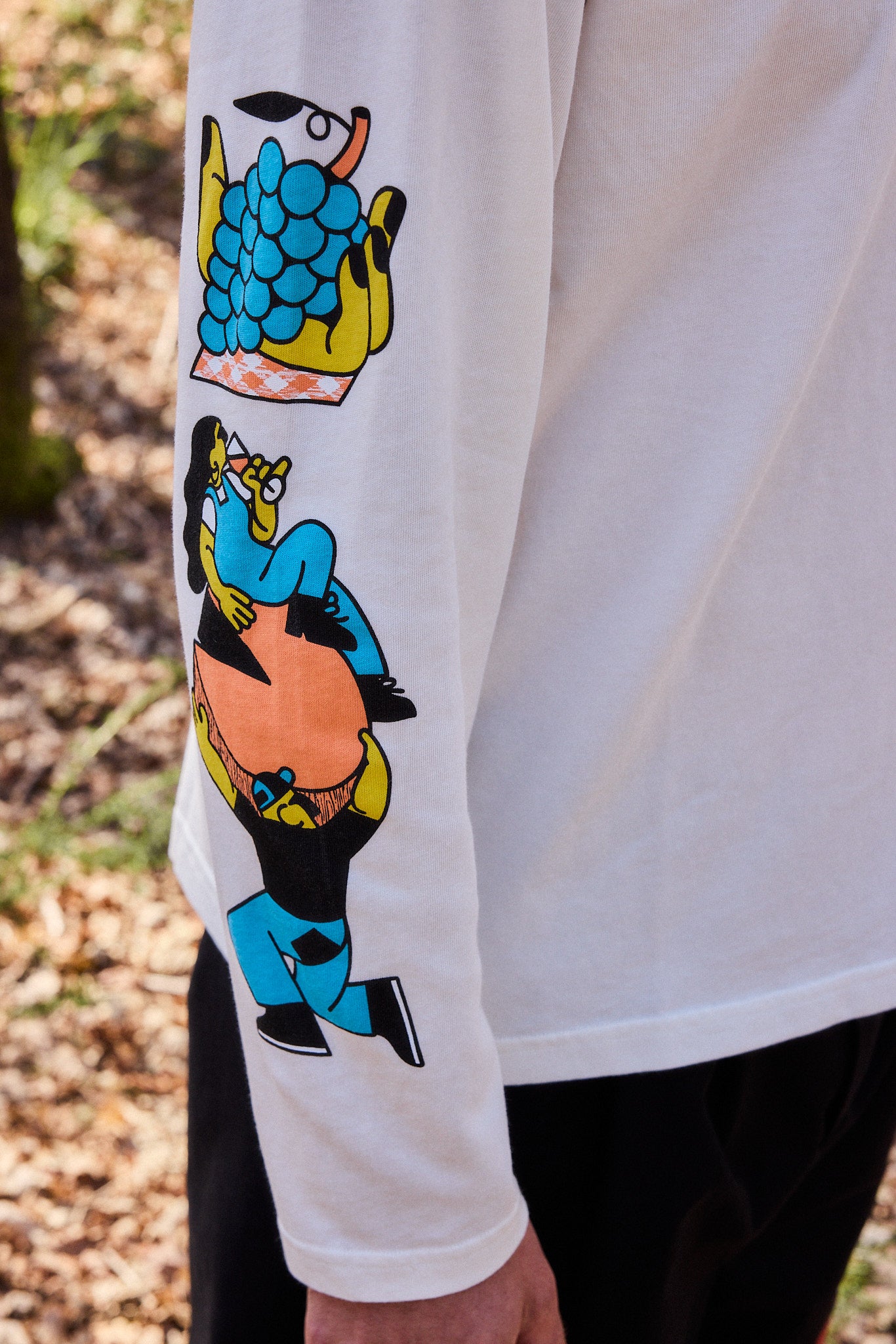 Camiseta larga Mazá