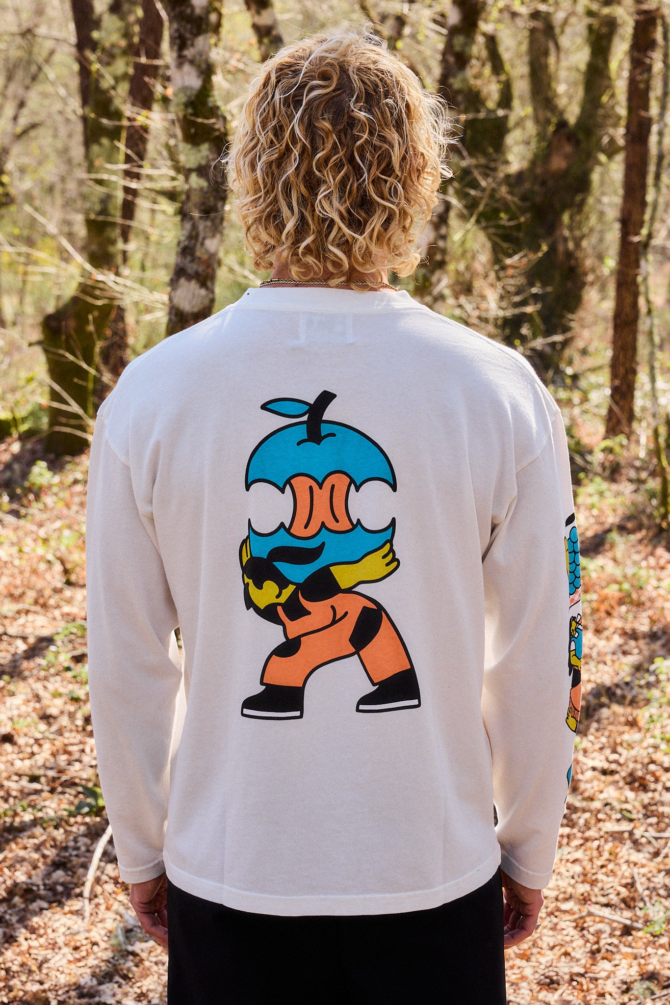 Camiseta larga Mazá