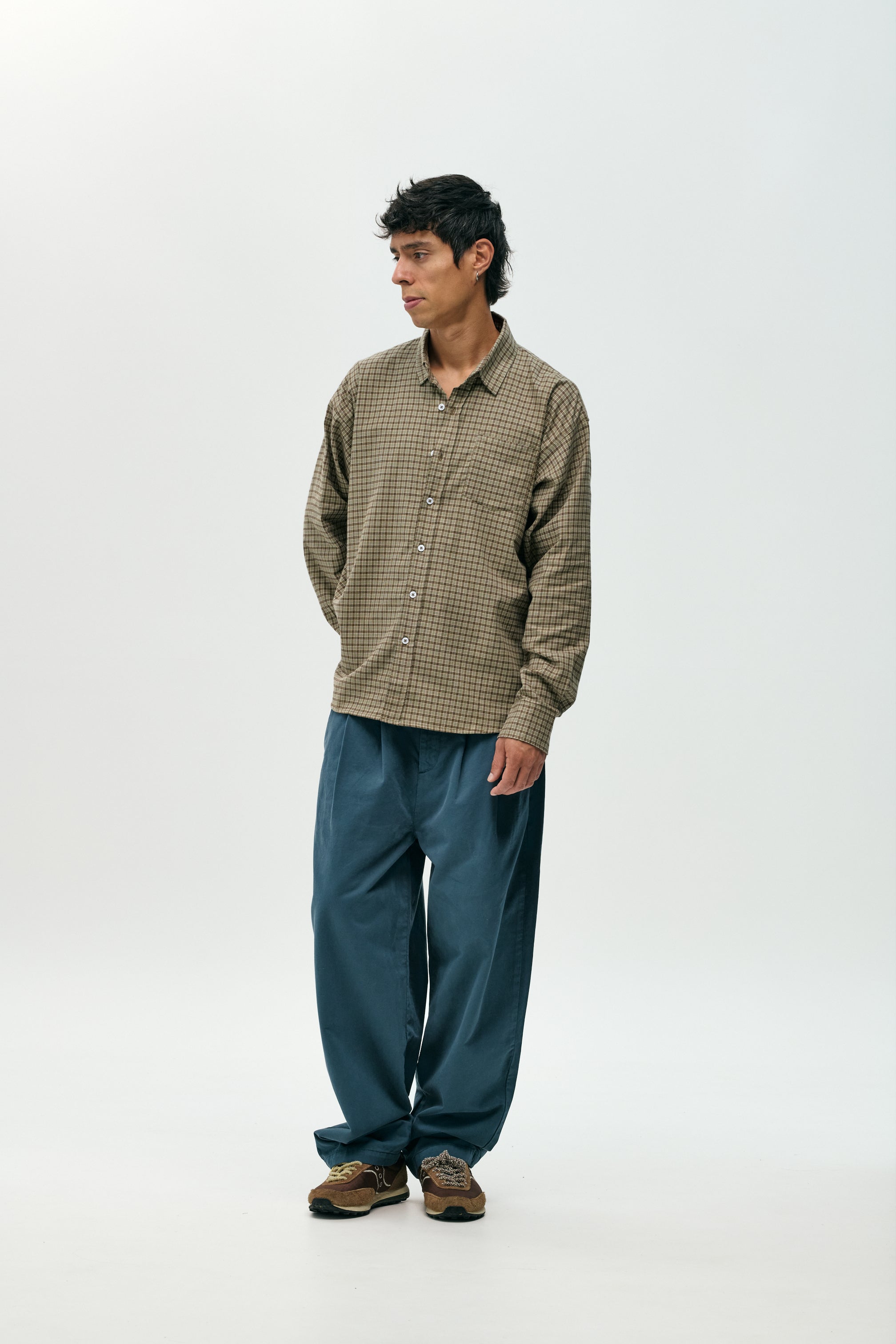 Pantalón chino navy lavado