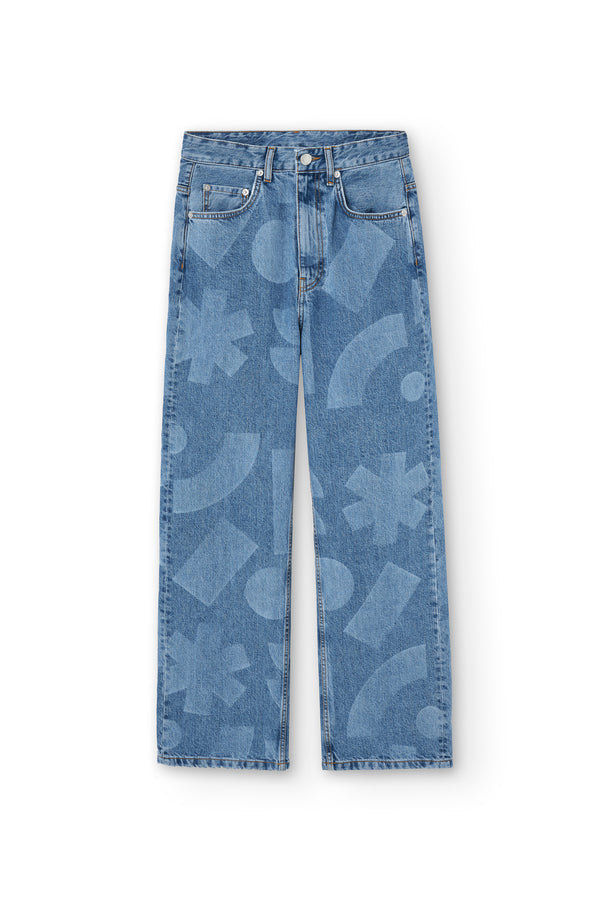 Pantalón Laser Denim