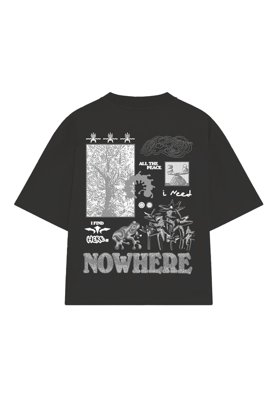 Camiseta All the peace i need black