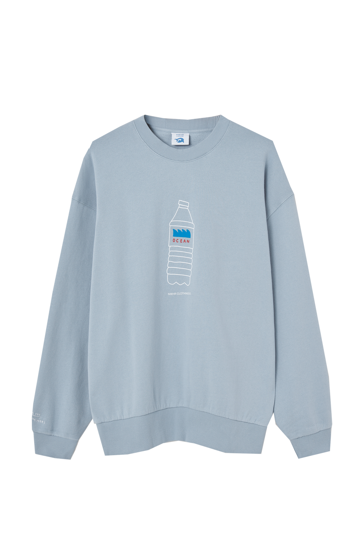 Ocean plastic sweatshirt