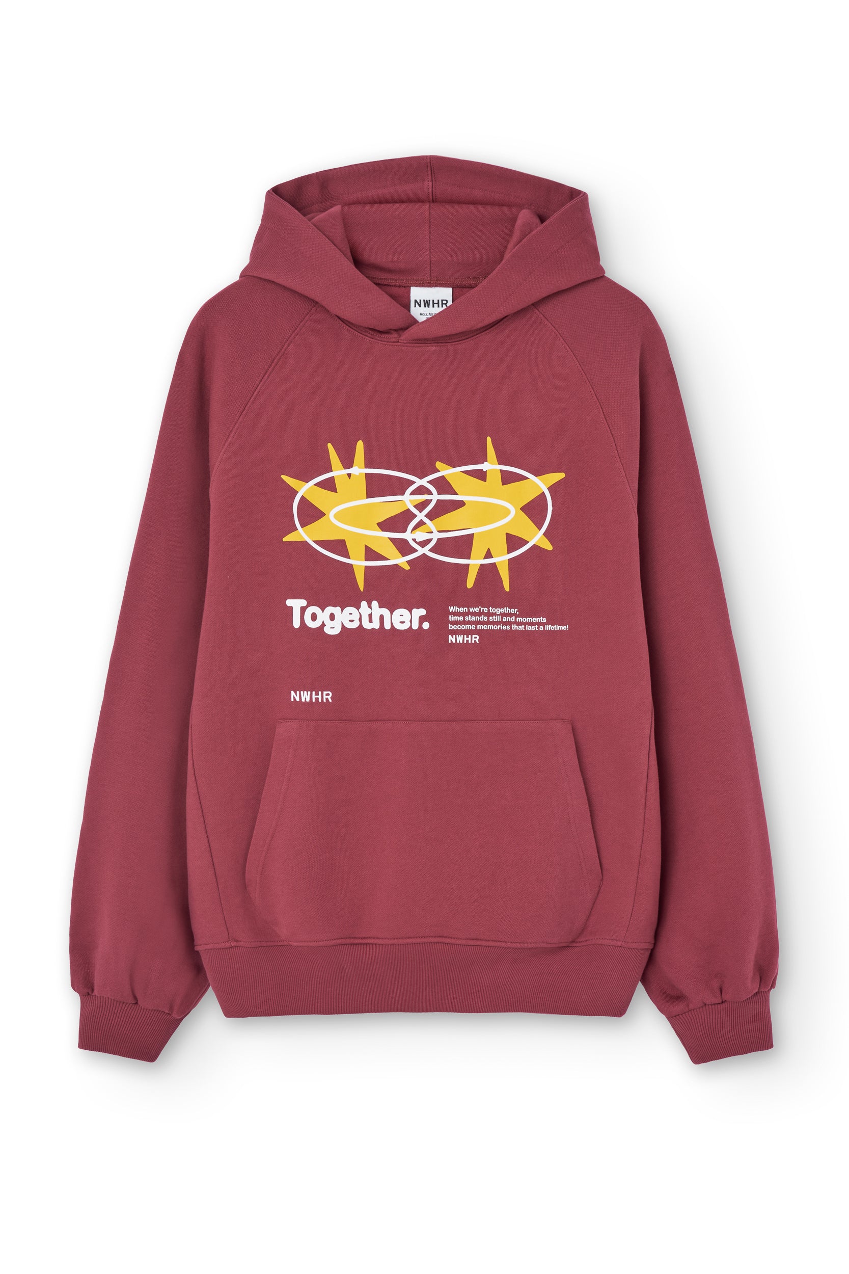 Hoodie Star rubí
