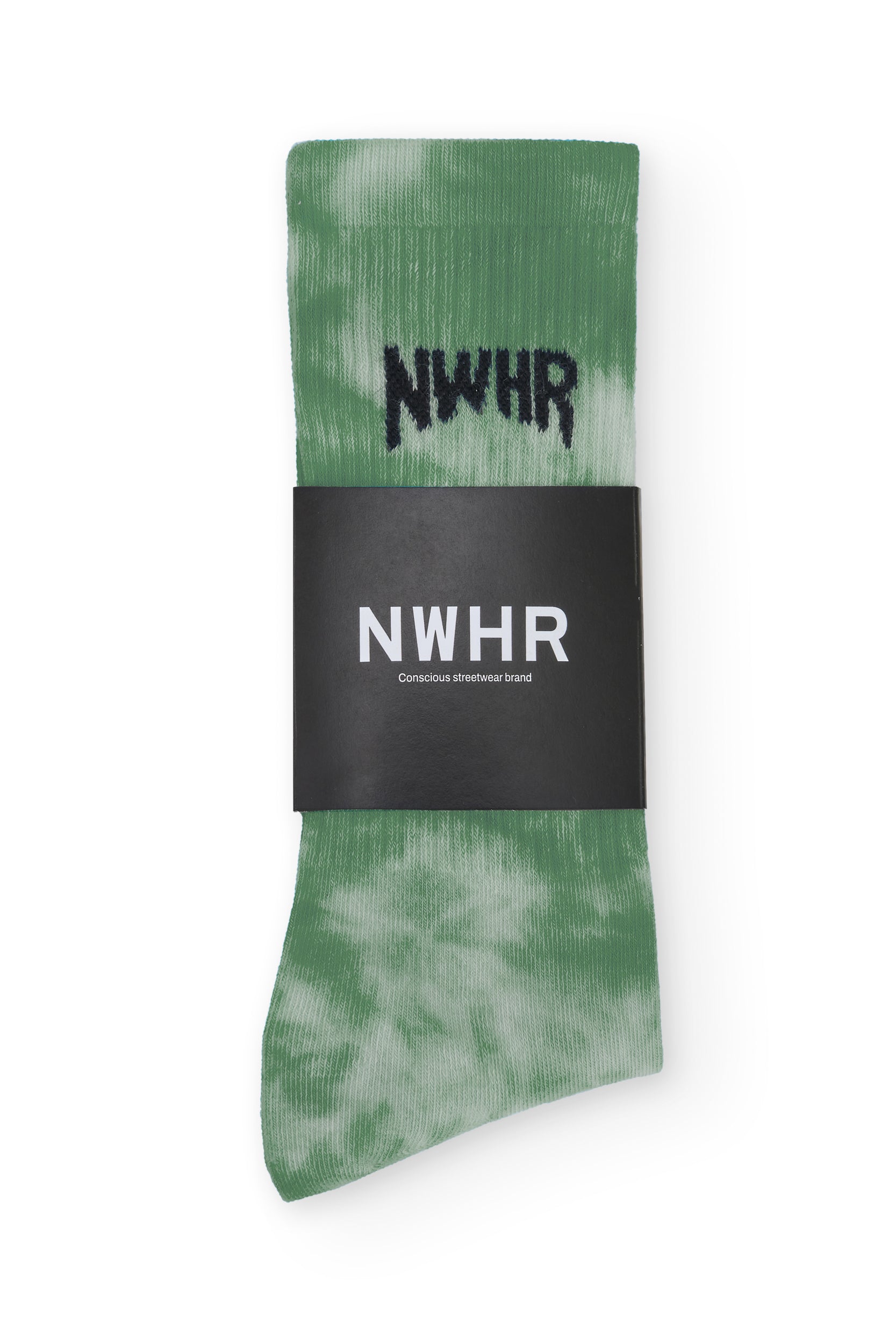 Tie Dye Green Socks