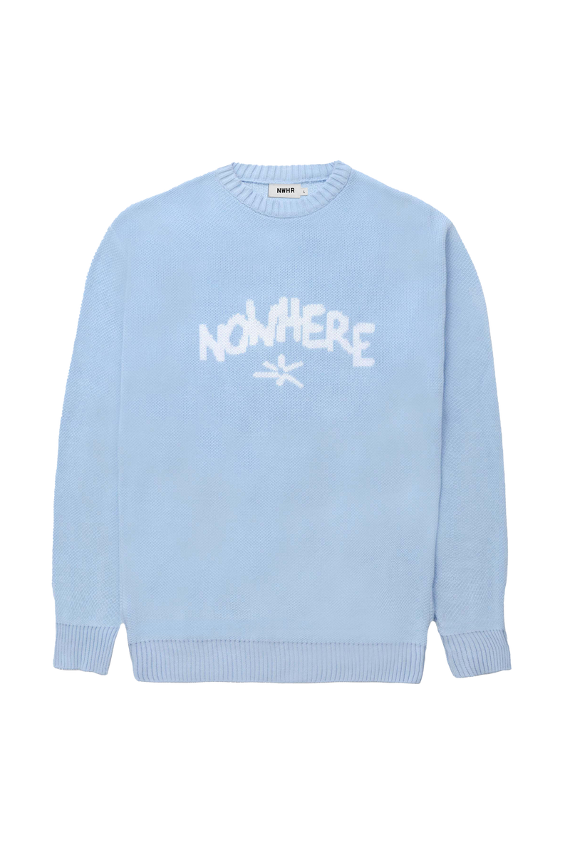 Sweater Nowhere baby blue