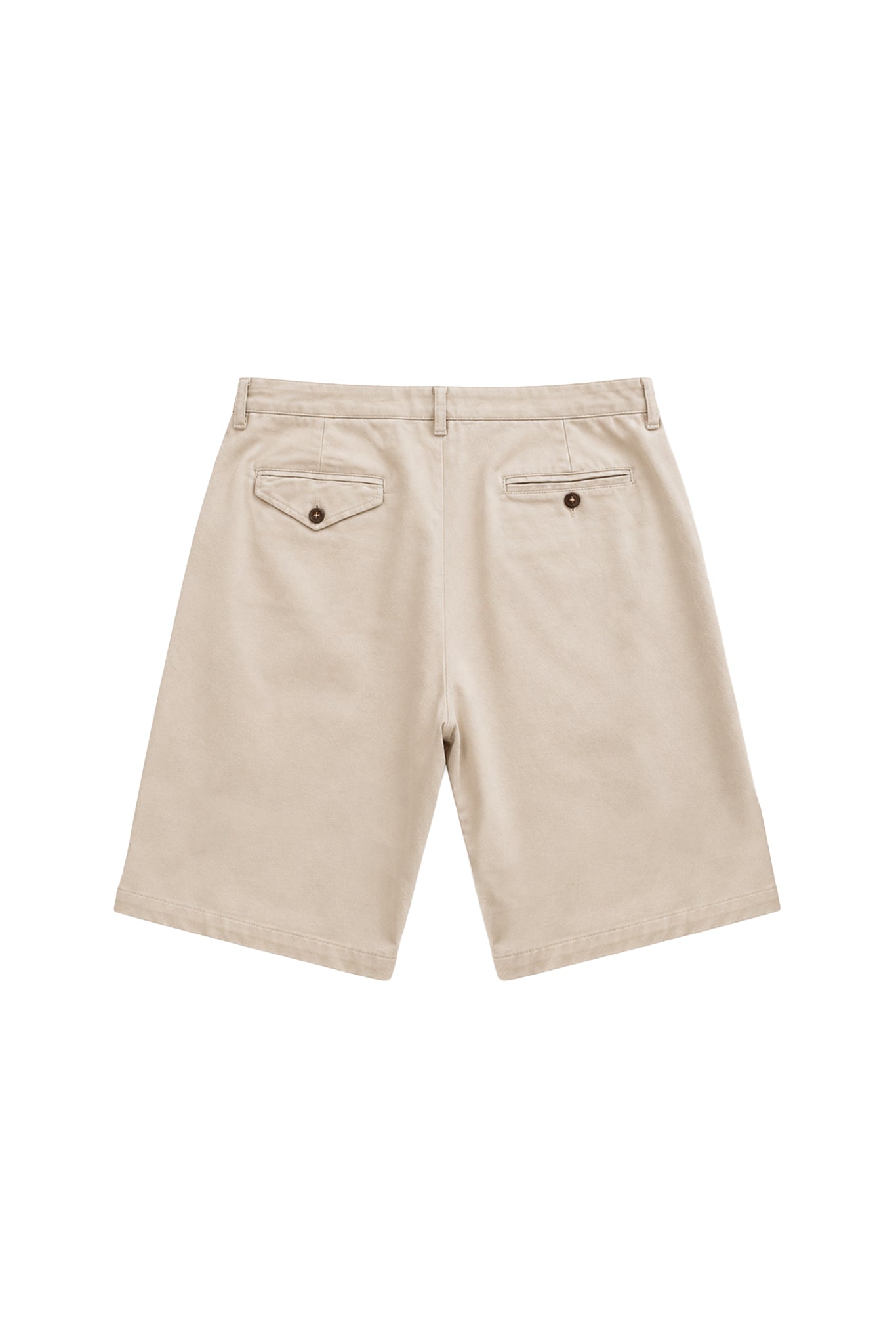 Beige chino shorts