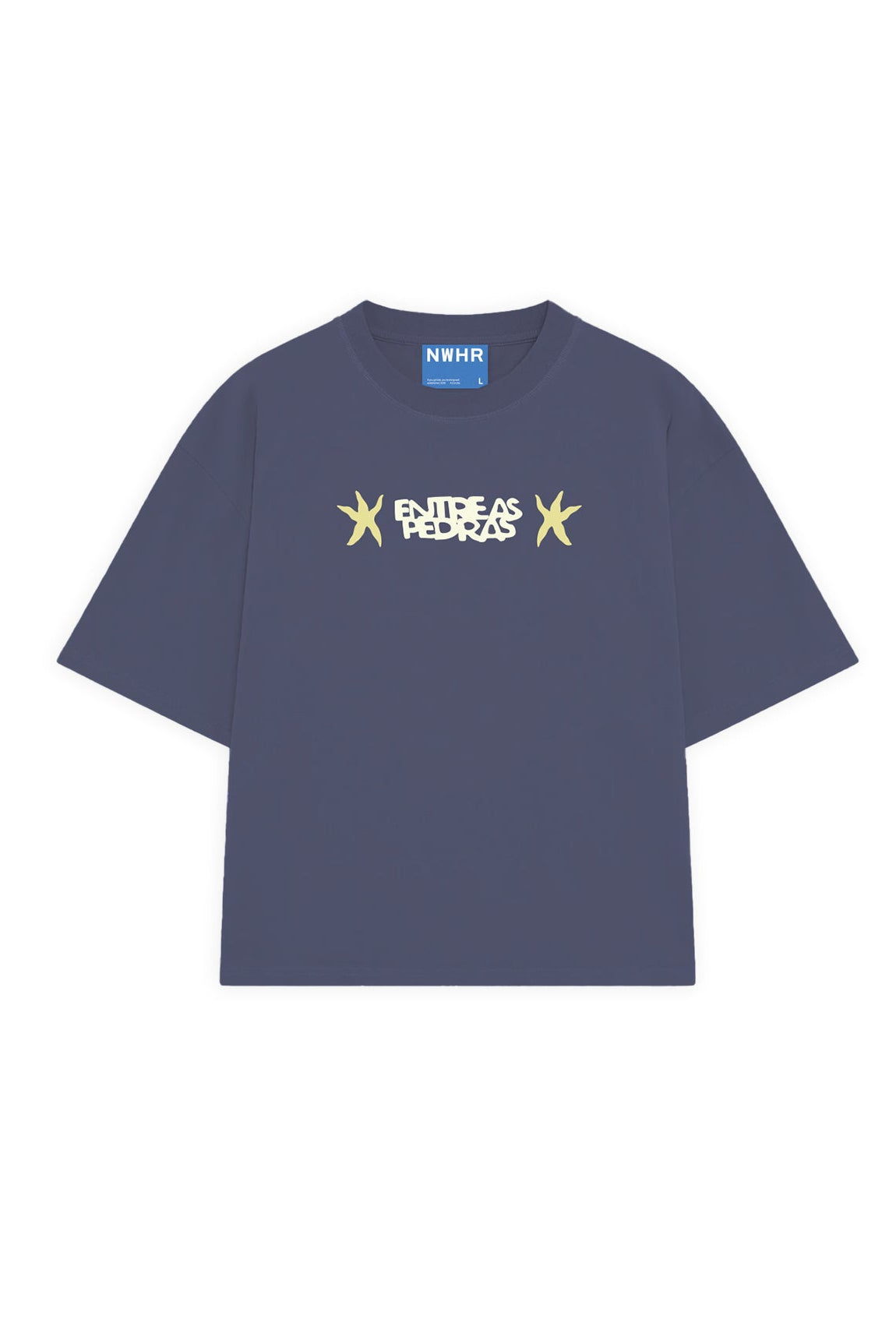 Camiseta entre as pedras blue
