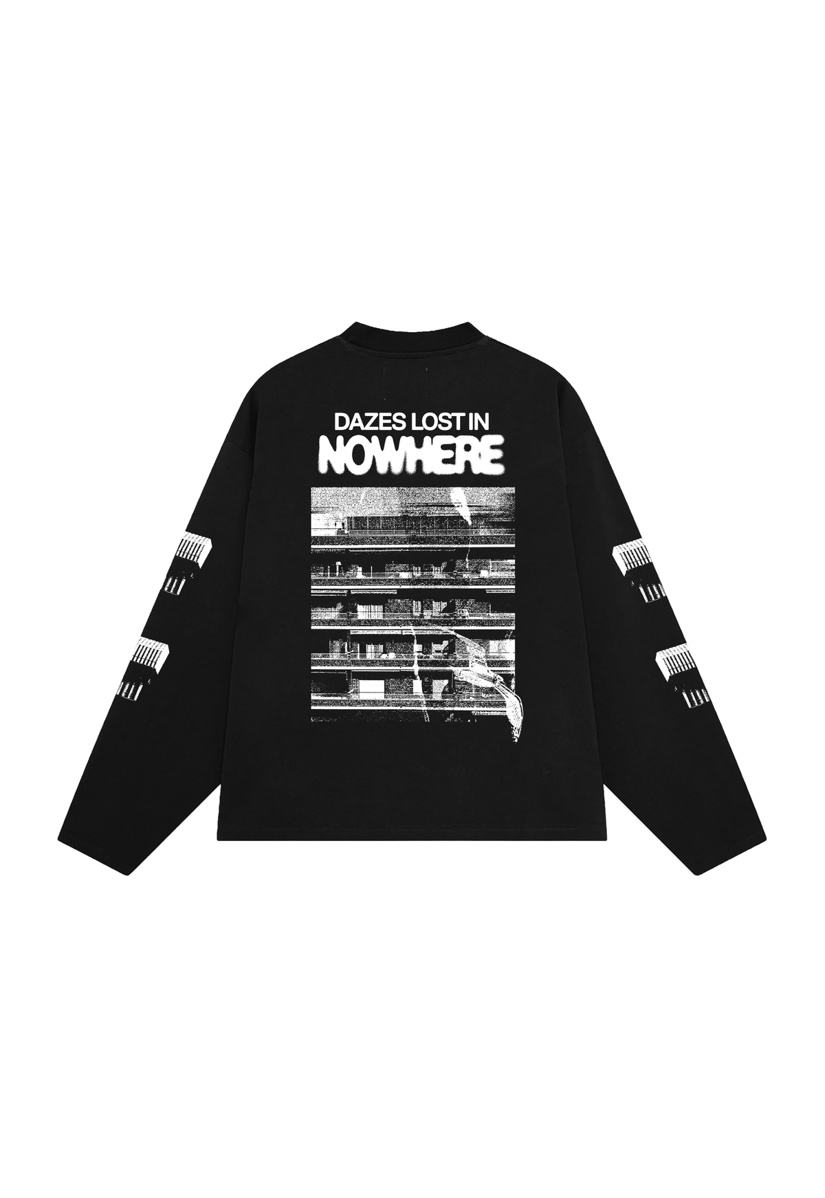 Longline T-shirt Through the window