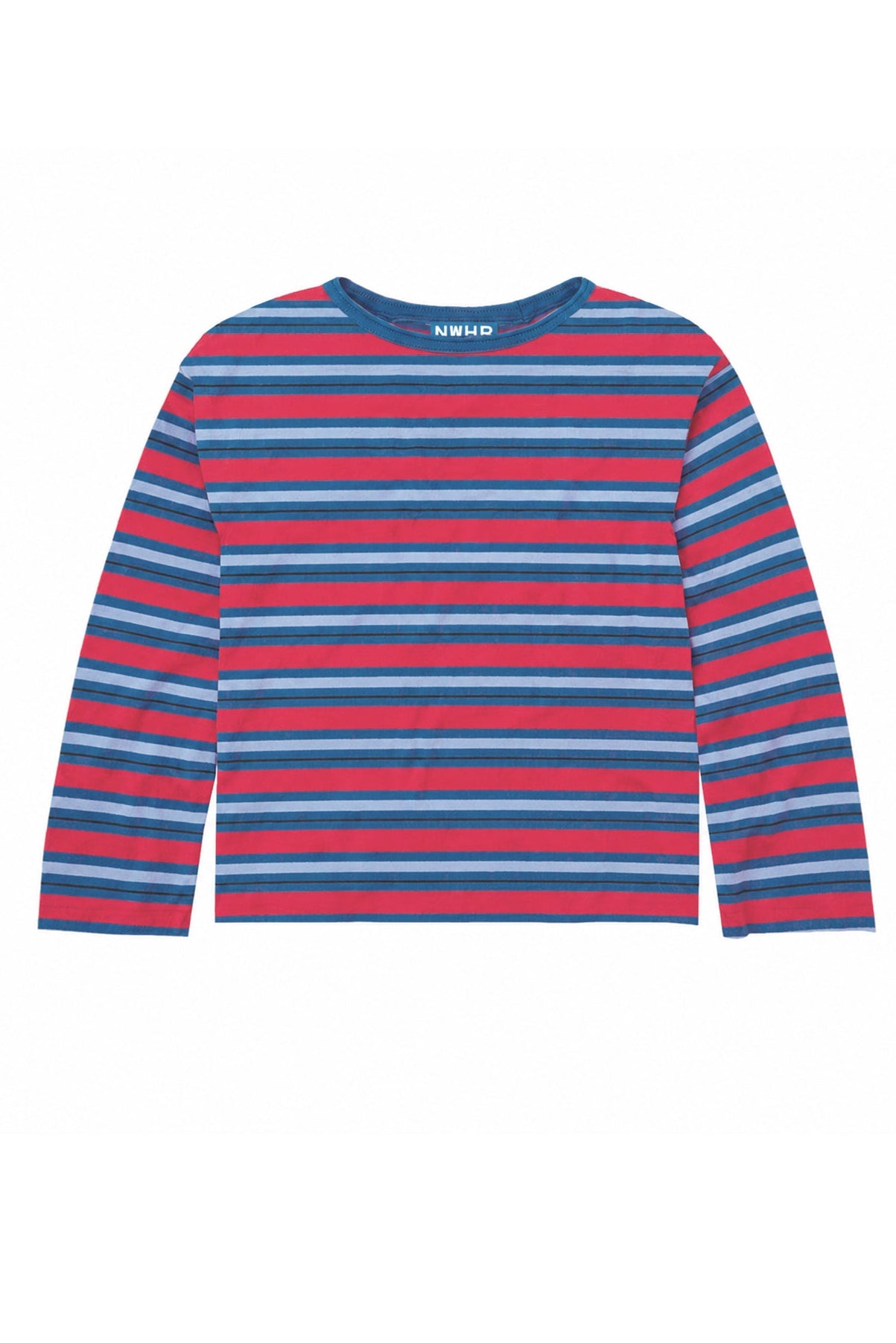 Striped knit t-shirt