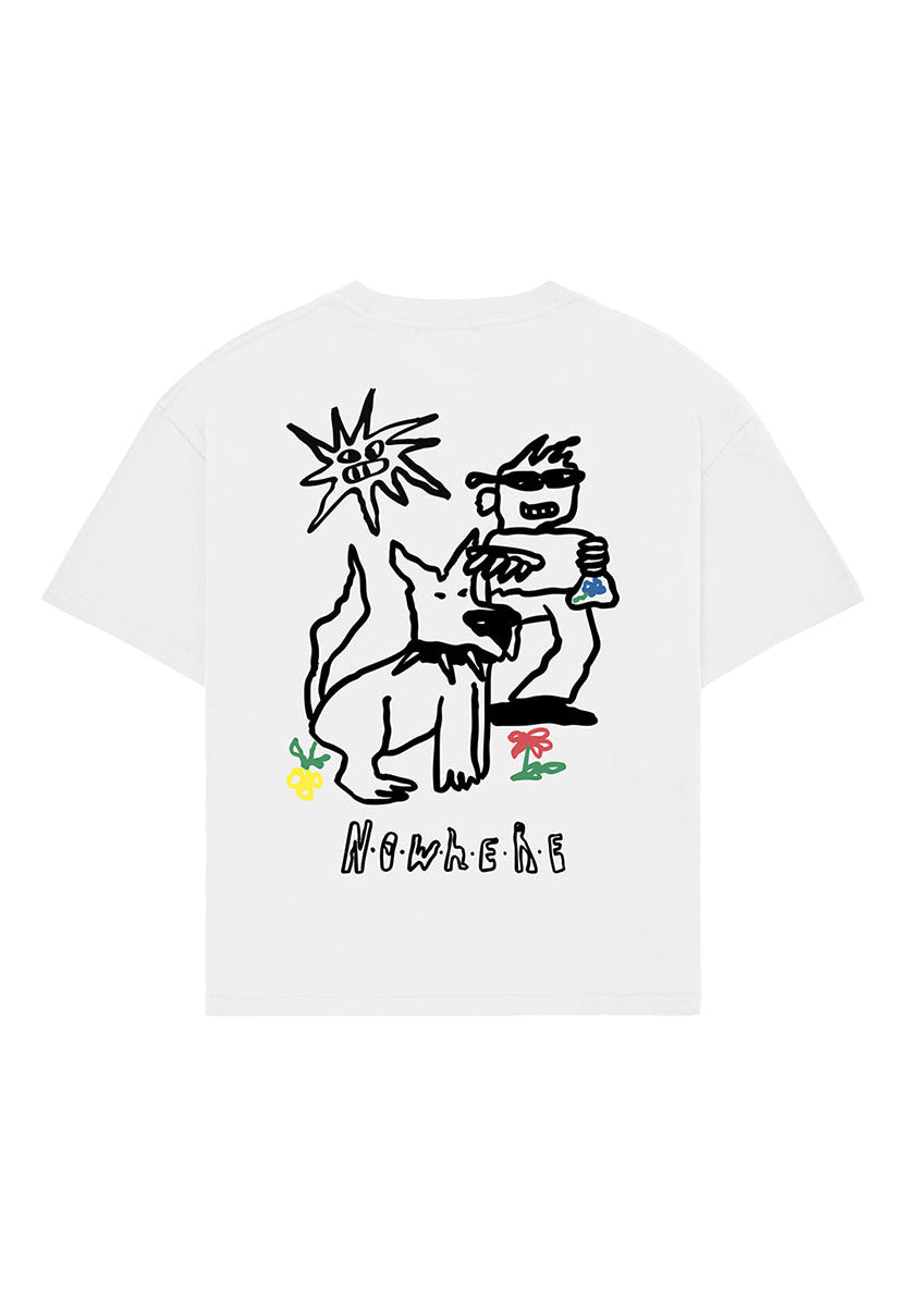 Camiseta Dog blanca