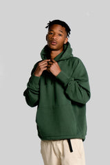 Hoodie Essential Green